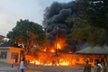 Bình Thuận: điều tra vụ cháy hơn 200 xe máy tại kho tang vật