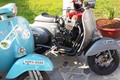 “Quái vật” scooter Vespa độ máy Honda CB750 độc nhất VN