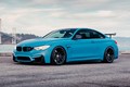 Xế độ thể thao BMW M4 khoác “áo xanh" cực độc