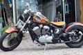 Honda Steed độ bobber, sơn airbrush chơi Tết tại Hà Nội