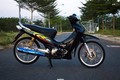 Dân chơi Long An "độ kiềng" Honda Wave 125 siêu chất  