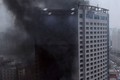 Cháy lớn tại khách sạn 21 tầng ở Hàn Quốc