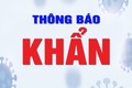 Người đi xe khách mắc COVID-19, Hà Nội ra thông báo khẩn