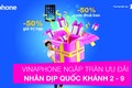 “Bão” khuyến mãi của VinaPhone chào mừng Quốc Khánh