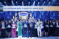 Vinamilk tiếp tục đứng đầu top 100 nơi làm việc tốt nhất VN 2018