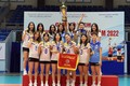 Bóng chuyền nữ VietinBank bảo vệ ngôi vô địch bóng chuyền U23 Quốc gia