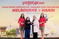 Vietjet khai trương đường bay kết nối Melbourne với Hà Nội