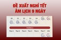 Bộ Nội vụ đồng ý Tết Nguyên đán Ất Tỵ được nghỉ 9 ngày