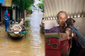 Lũ lụt miền Trung nhìn loạt “boss” co ro mà thương tâm