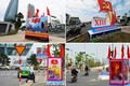 Đường phố Đà Nẵng rực rỡ cờ hoa chào mừng Đại hội Đảng