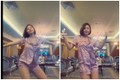 Quay clip 13s, hot girl Trâm Anh bị netizen soi vòng 1 bất thường