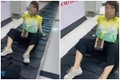 TikToker “lâm bồn” trên băng chuyền hành lý sân bay đáp trả dư luận