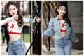 “Hot girl hàng không” gây chú ý khi mặc lộ eo bắn cung