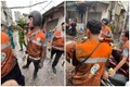 Cháy chung cư mini ở Hà Nội: Trắng đêm cùng “thiên thần áo cam“