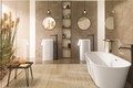 Phòng tắm màu be - xu hướng mới trong trang trí nội thất