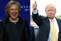 Tỷ lệ ủng hộ tỷ phú Donald Trump gần ngang bà Clinton