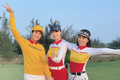 Golfer Ngọc Hân vẫn đẹp rạng ngời trong trang phục khoẻ khoắn