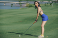 Nhan sắc gợi cảm đến “rụng tim” của nữ golfer xinh đẹp nhất Việt Nam