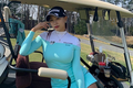 Nữ golf thủ Hàn Quốc bị châm chọc vì vòng một quá “khủng“