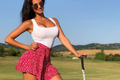 Golf thủ gợi cảm nhất Italia, được phong cả biệt danh “tiên nữ”