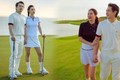 Thời trang đồng điệu của các cặp vợ chồng Vbiz khi đến sân golf