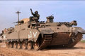 Cận cảnh xe bọc thép siêu nặng được Israel đưa vào tham chiến