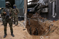 Cận cảnh đường hầm được cho là trung tâm chỉ huy của Hamas