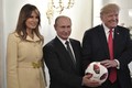 Chuyện gì xảy với quả bóng ông Putin tặng ông Trump?