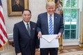 Trump nhận thư mới của Kim Jong Un, để ngỏ khả năng gặp lần hai