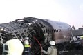 Khung cảnh tan tác tại hiện trường vụ máy bay Nga bốc cháy