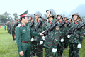 Tổng Tham mưu trưởng thị sát huấn luyện diễu binh kỷ niệm Chiến thắng Điện Biên Phủ