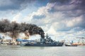 Mọi tàu chiến Nga đều có “tính năng” xả khói đen đặc