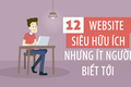 12 website hữu ích ai cũng ước gì mình biết sớm hơn