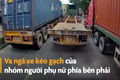 Video: Rùng mình tài xế container bỏ mặc nạn nhân sau va chạm 