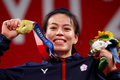 Nữ thần cử tạ Đài Loan thi đấu tại Olympic