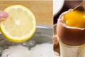 Vắt nửa quả chanh vào nồi rồi luộc cùng trứng, bạn sẽ thấy điều kì lạ