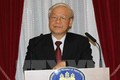 Tổng Bí thư Nguyễn Phú Trọng gặp gỡ Chủ tịch đảng Dân chủ Nhật Bản