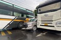 Toàn cảnh vụ dùng xe khách và container “kẹp” ô tô chở nghi phạm trộm cắp