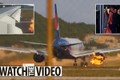 Máy bay Nga chở 321 khách du lịch bốc cháy khi cất cánh