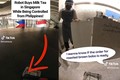Người đàn ông Philippines dùng robot mua trà sữa trân châu ở Singapore