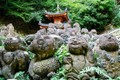 Ngôi đền cổ kính ở Nhật có 1.200 bức tượng đá độc đáo