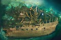Ảnh chấn động con tàu bị nguyền rủa, “ngủ vùi” dưới biển 500 năm