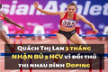 Đối thủ “rủ nhau” dính doping, VĐV điền kinh Việt Nam nhận bù 3 HCV