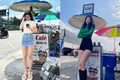 Cô chủ quán cafe vỉa hè "xả đồ" quyến rũ chẳng kém hot girl