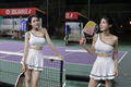 Hot girl phòng gym Nam Định cuối cùng cũng đu trend tại sân pickleball