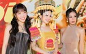 Diệu Nhi - Nam Thư đại diện hội chị em 'Sao Nhập Ngũ' chúc mừng Dương Hoàng Yến ra mắt MV mới