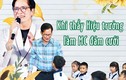 Gặp thầy Hiệu trưởng hơn 30 năm làm MC đám cưới, góp tiền mua bảo hiểm y tế cho học sinh nghèo