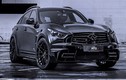 Ngắm Infiniti QX70 lột xác thành màu đen lộng lẫy