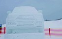 Chiêm ngưỡng Audi Q7 bằng tuyết giống hệt phiên bản thật