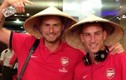 Những hình ảnh đầu tiên của Arsenal tại Việt Nam